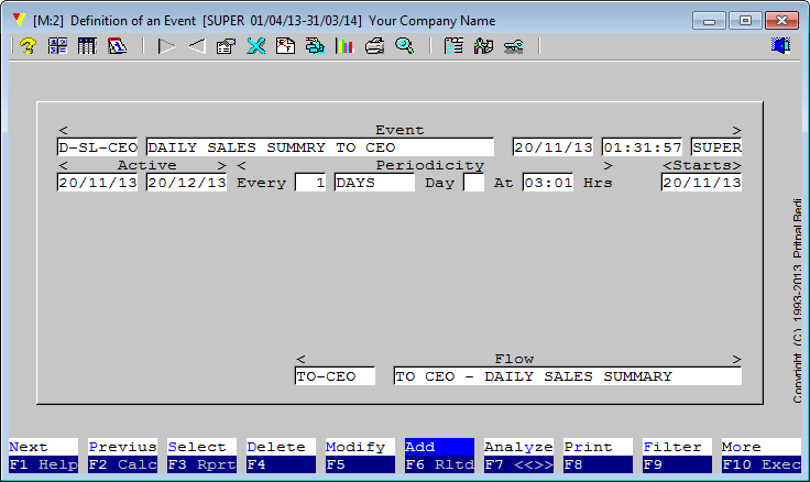 And this completes the event definition after attaching <Flow> defined above. Now it is ready to be submitted to the VouchEventizer Server. And this completes the event definition after attaching <Flow> defined above. Now it is ready to be submitted to the VouchEventizer Server.