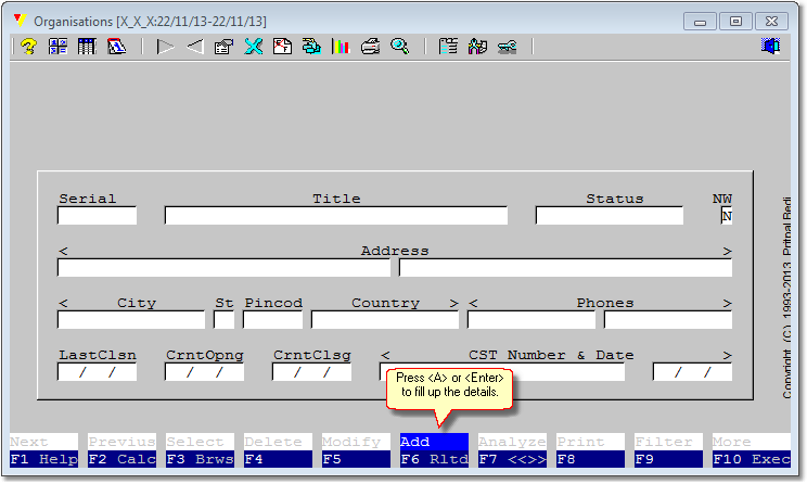 Creating an Organization Creating an Organization